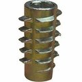 E-Z Lok Hex Drive Threaded Insert, #10-24 Int Thrd Sz, 0.512 in L, Zinc Alloy 801024-13